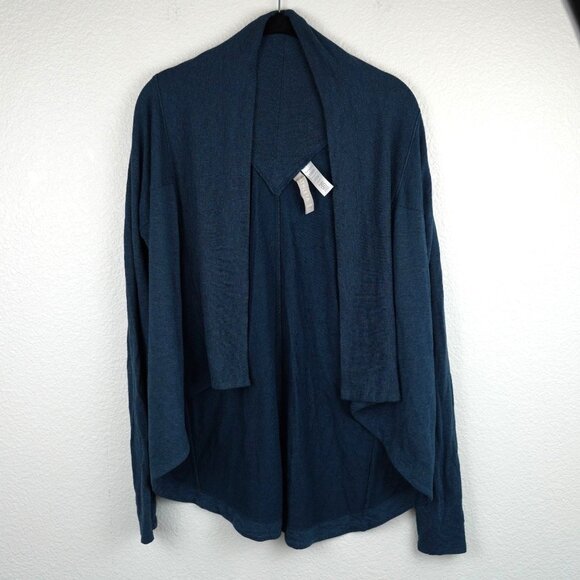 Athleta Open Drape Cardigan XXS Blue Modal Comfy Cozy‎ Capsule - Picture 1 of 6
